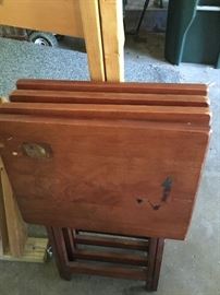 Wood TV Trays!