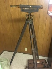 Vintage Surveying with Stand & Case!
