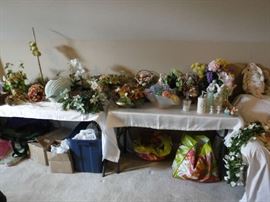 Some floral displays 