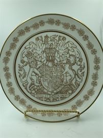 Wedgwood Commemorative Plate / Queen's Silver Jubilee Appeal 1977 / Limited Ed.
