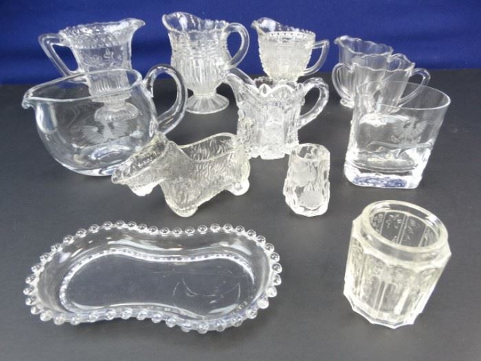 Interesting Vintage Glassware