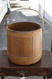 Antique Pine Firkin