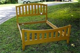 Ethan Allen Maple Bed