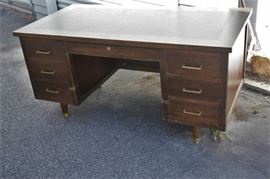 Mid Century Executive Desk