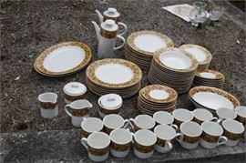 Partial China Dinner Service by Lynns