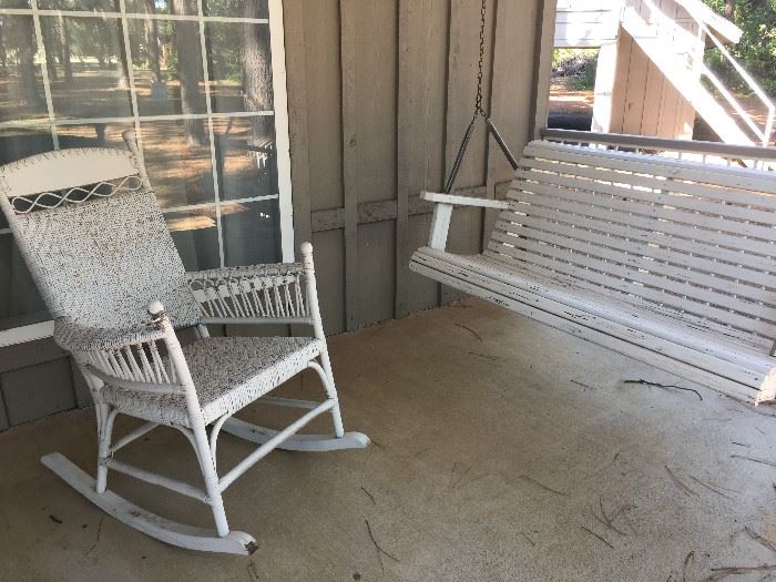 3rd outdoor rocker and porch swing 