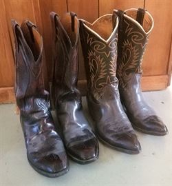 Cowboy boots (size 9.5)