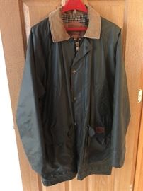 Men’s vintage Woolrich oilcloth field jacket