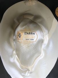 Vintage men’s Dobbs bowler hat