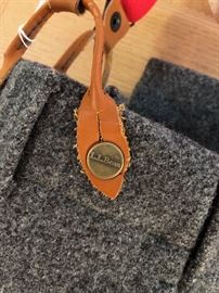 Men’s vintage L.L. Bean wool field pant with suspenders