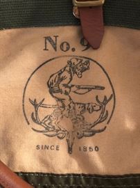 Vintage Gokeys canvas duffel bag