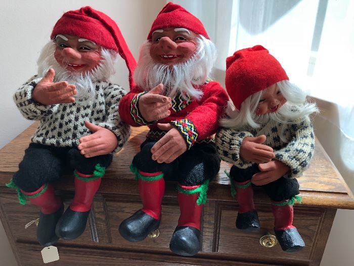 Vintage Norwegian Arne Hasle gnomes