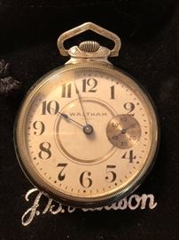 Vintage Waltham packet watch
