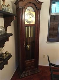 The owners are still deciding on this great grandfather clock