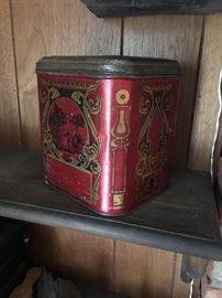 old tins -- there are several