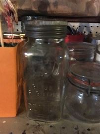 old canning jars