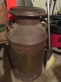 a neat old milk barrel