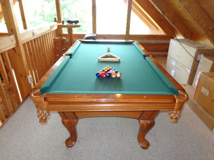 8 foot Regulation Slate Pool Table