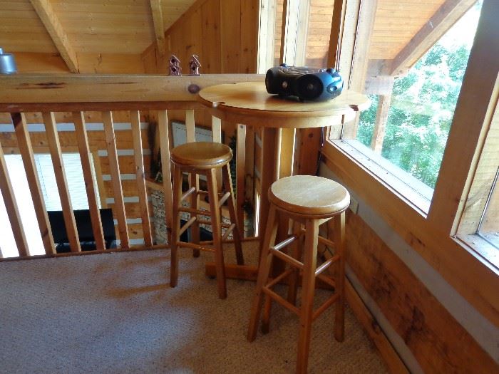 Table with 2 Stools