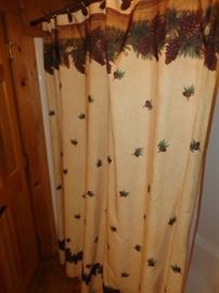 Double Shower Curtain