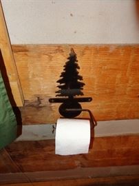 Tree toilet paper holder