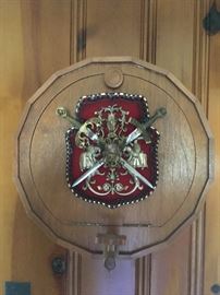 This is a great beer sign heading for somebody's man cave!