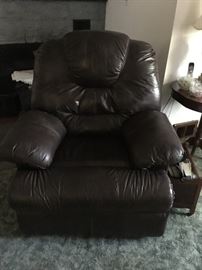 a match to the couch -- leather recliner