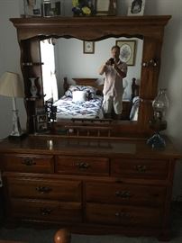 This is part of a complete bedroom set -- great piece.