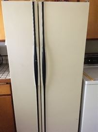 Side by side fridge.