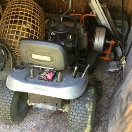 A Craftsman mower