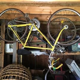 two of several bikes