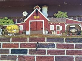 hanging on the outbuilding believe it or not! nice