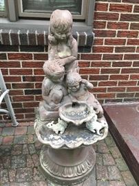 One of many yard-art pieces -- cute!