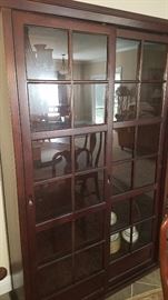 Pottery Barn double door cabinet