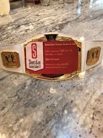2017 Estate Sales Championship Belt