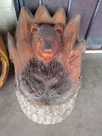 Carved Bear.