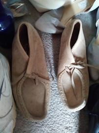 Wallabee shoes.