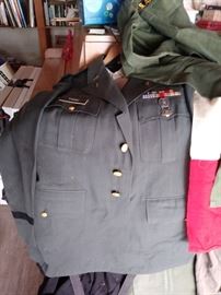 Armed forces uniform jacket.