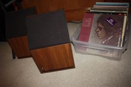 Bose speakers, lots of albums