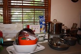 High End pots and pans