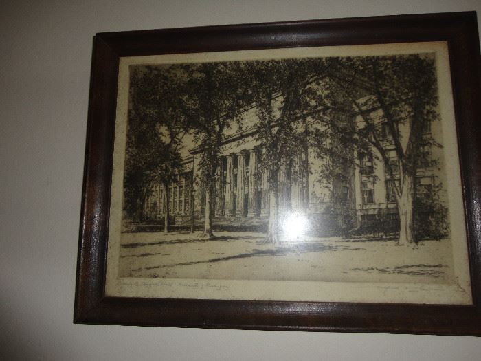 Michigan University memorabilia