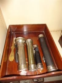 Old flashlights - collectible