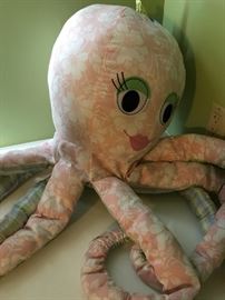 Giant stuffed octopus 