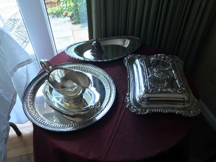Beautiful fine quality silver plate - many pieces are older