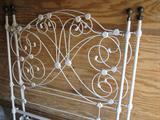 Iron Headboard and Footboard; 48" wide