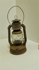 Antique Lantern with good glass