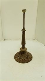 Ornate Iron Lamp Table Lamp Parts