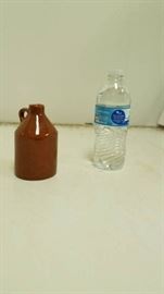 Old Mini Whiskey Jug Pottery Stoneware Rare