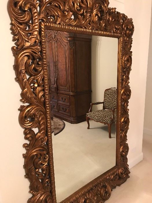 Over-sized Entry Mirror