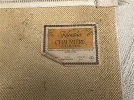 Tag for white on white rug.